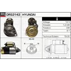 DRS3143 DELCO REMY Стартер