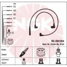 9163 NGK Комплект проводов зажигания