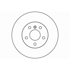 MDC1445 MINTEX Тормозной диск