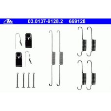 03.0137-9128.2 ATE Комплектующие, тормозная колодка