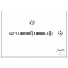 19032292 CORTECO Тормозной шланг