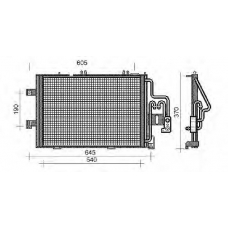 QCN316 QUINTON HAZELL Конденсатор, кондиционер