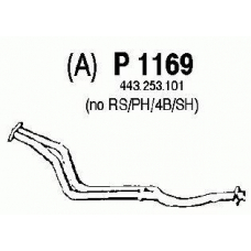 P1169 FENNO Труба выхлопного газа