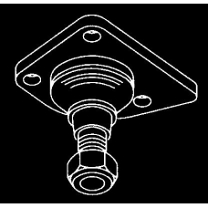 12.04.228 PEX Несущий / направляющий шарнир