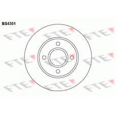 BS4351 FTE Тормозной диск