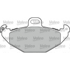 540935 VALEO Комплект тормозных колодок, дисковый тормоз