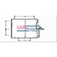 0329501 KUHLER SCHNEIDER Конденсатор, кондиционер