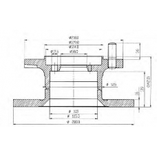 BSF3513 QUINTON HAZELL Тормозной диск