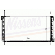 94196 NISSENS Конденсатор, кондиционер