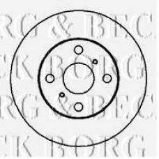 BBD4053 BORG & BECK Тормозной диск