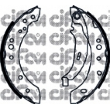 153-513 CIFAM Комплект тормозных колодок