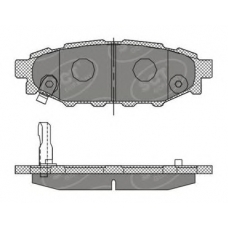 SP 395 SCT Комплект тормозных колодок, дисковый тормоз