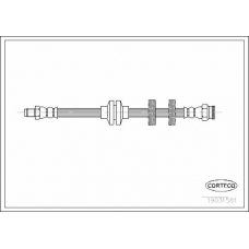 19031581 CORTECO Тормозной шланг