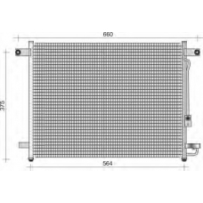 350203432000 MAGNETI MARELLI Конденсатор, кондиционер