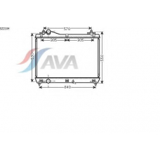 SZ2104 GERI Радиатор, охлаждение двигател