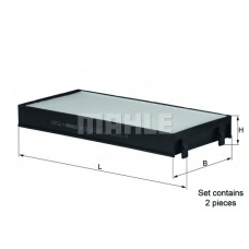 LA 221/S KNECHT Фильтр, воздух во внутренном пространстве