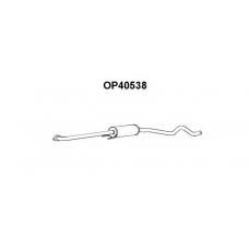 OP40538 VENEPORTE Предглушитель выхлопных газов