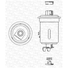 213908605300 MAGNETI MARELLI Фильтр топливный