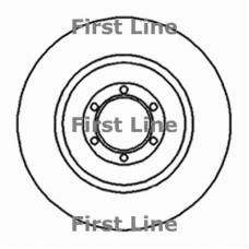 FBD101 FIRST LINE Тормозной диск