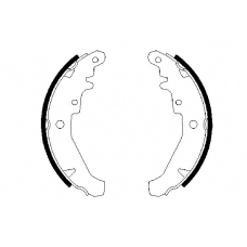 0 986 487 630 BOSCH Комплект тормозных колодок