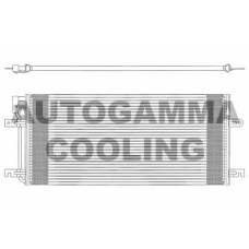 103321 AUTOGAMMA Конденсатор, кондиционер