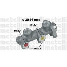 05-0184 METELLI Главный тормозной цилиндр