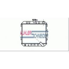 0504901 KUHLER SCHNEIDER Радиатор, охлаждение двигател