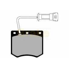 PA337 BRAKE ENGINEERING Комплект тормозных колодок, дисковый тормоз