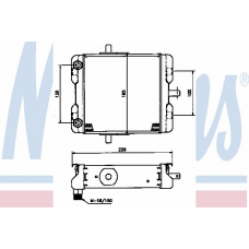 90586 NISSENS Масляный радиатор, двигательное масло