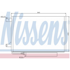 94911 NISSENS Конденсатор, кондиционер