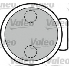 598363 VALEO Комплект тормозных колодок, дисковый тормоз