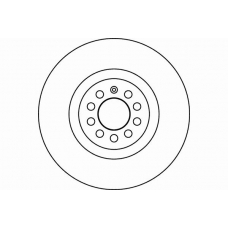 MDC1381 MINTEX Тормозной диск