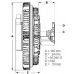 0720002012 BERU Сцепление, вентилятор радиатора