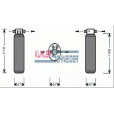 8902081 KUHLER SCHNEIDER Осушитель, кондиционер