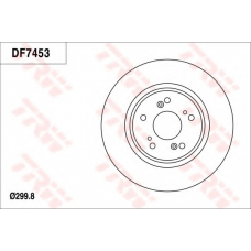 DF7453 TRW Тормозной диск