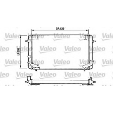 730046 VALEO Радиатор, охлаждение двигателя