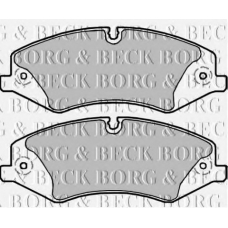 BBP2217 BORG & BECK Комплект тормозных колодок, дисковый тормоз