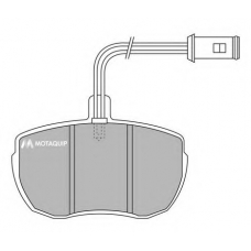 LVXL547 MOTAQUIP Комплект тормозных колодок, дисковый тормоз