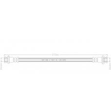 2967 REMKAFLEX Тормозной шланг