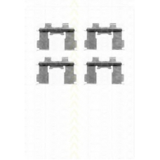 8105 101631 TRISCAN Комплектующие, колодки дискового тормоза