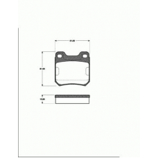 1501223604 S.b.s. Комплект тормозных колодок, дисковый тормоз