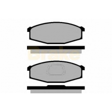 PA794 BRAKE ENGINEERING Комплект тормозных колодок, дисковый тормоз