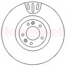 562335B BENDIX Тормозной диск