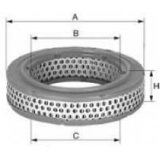 XA104 UNIFLUX FILTERS Воздушный фильтр