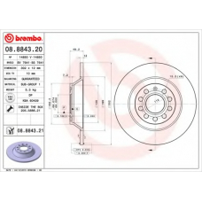 BS 7641 BRECO Тормозной диск