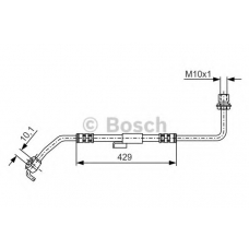 1 987 476 511 BOSCH Тормозной шланг