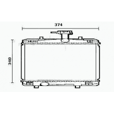 RM0729 EQUAL QUALITY Радиатор, охлаждение двигателя