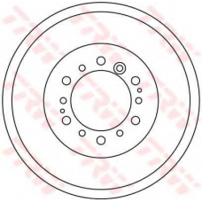 DB4334 TRW Тормозной барабан