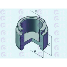 151095-C ERT Поршень, корпус скобы тормоза