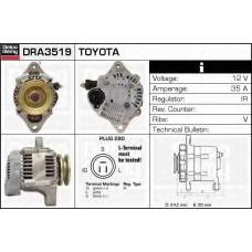 DRA3519 DELCO REMY Генератор